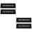 4Pcs Decorative Black Acrylic Table Reserved Sign for Banquets 8
