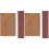 2Pcs Replacement Cork Sheets for Saxophone Clarinet Neck Repair 3