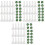 3Sets White Hydroponic Grow Baskets Durable Soilless Planting Cups 3