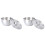 2Pcs Silver Stainless Steel Steamed Egg Bowls Kitchenware 3