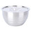 2Pcs Silver Stainless Steel Steamed Egg Bowls Kitchenware 10