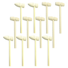 3Sets Beige Krabhamers, Seafood Mallets, Voor