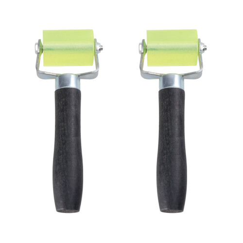 2St Flexibele Vinyl Roller Multi Kleur Voor Plakken En Egaliseren 1