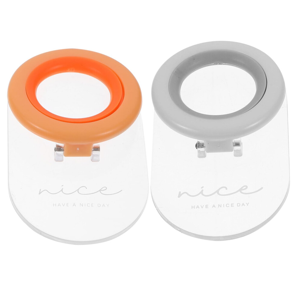 2Pcs Toilet Seat Lifter Adhesive Tab With Universal Handle For Hands Lid Operation 9113335624221