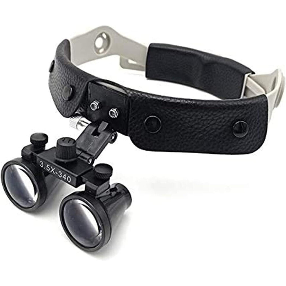 Light 3.5X Headband Magnifier With Adjustable Led For Medical, Dental And Hobby Close Work