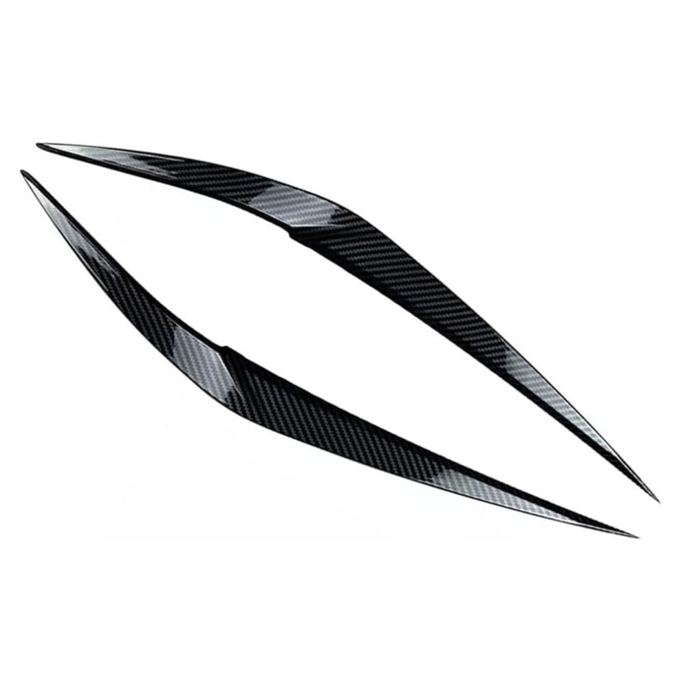 Carbon Fiber Headlight Eyebrow Cover 20162020 Scratch Protection Trim For Bmw X1 F48 9113335625167