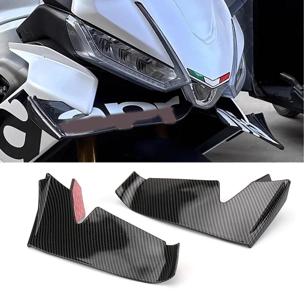 Motorcycle Winglet Spoiler Aerodynamic Carbon Fiber Front Kit For Rs660 20212023 5 Colors 9113335625495