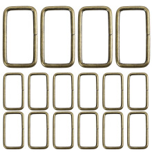60Stk Metall Buckle Ring Gold, Langlebig Für Handtaschen Und Gürtel