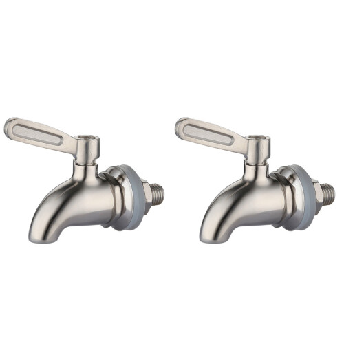 2Stk Weinfass Silber Für , Bar Und Restaurant 1