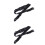 2Stk Schwarze Nylon Tragegurte Für E-Scooter Und Skateboard 5