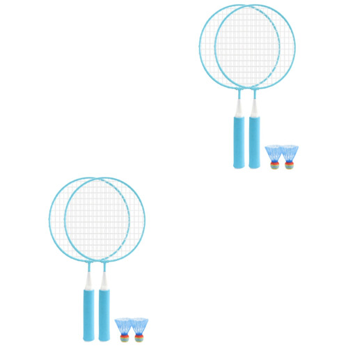 2Sets Badminton Für Kinder, Langlebiges Material & Blauer 2
