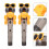 4Pcs Black Plastic Lollipop Holder Toy Creative Robot Candy Storage 11