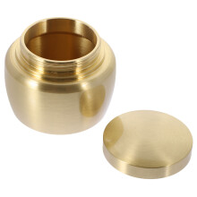 5Pcs Copper Mini Canister Set Airtight Sealing Jars for Ashes Jewelry