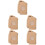 5 Count Scatola Con Trasparente Schmuck Geschenkverpackung 6