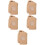 5 Count Scatola Con Trasparente Schmuck Geschenkverpackung 7