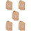 5 Count Scatola Con Trasparente Schmuck Geschenkverpackung 8