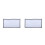 2Pcs Foldable White Polyester Projector Screen Portable Indoor Outdoor 5