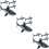 12Pcs PVC Inflatable Shark Pool Float Playthings 11