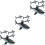 12Pcs PVC Inflatable Shark Pool Float Playthings 7