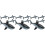 12Pcs PVC Inflatable Shark Pool Float Playthings 6