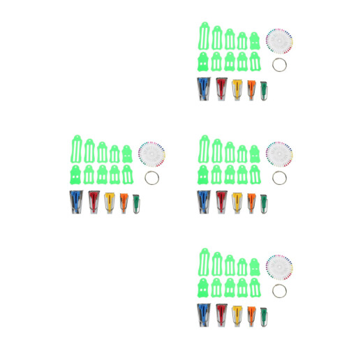 4Sets Bias Tape Makers Assorted Color DIY Fabric Quilting Tools Set 1