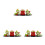 3Sets Mini Snake Figur Resin Auto Schmuck Glücksbeutel Diverse 8