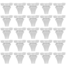 300Pcs Grey Silicone Shower Nozzle Replacement Parts for Showerheads