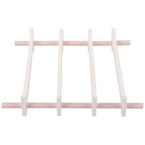 4Pcs Compact Ceramic Burning Stand Multi-Color Kiln Tool for Pottery