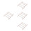 4Pcs Compact Ceramic Burning Stand Multi-Color Kiln Tool for Pottery 8