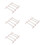 4Pcs Compact Ceramic Burning Stand Multi-Color Kiln Tool for Pottery 9