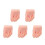 5Pcs Reusable Soft Silicone Nail Practice Foot Model for Acrylic Nails 9