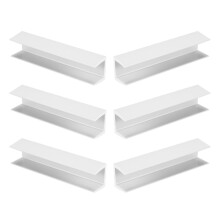 3 Pieces Door Gate Reinforcement Guides Baby Replacement Parts Brace
