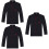 3Pcs Breathable Black Long Sleeve Casual Catering Jackets 7
