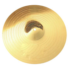 Drum Kit Cymbals Set with Crash and Splash, Low Volume Metal, Lightweight for Jazz Practice