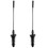 2Pcs Heavy-Duty Closestool Cleaning Accessory Plunger for Home Use 3