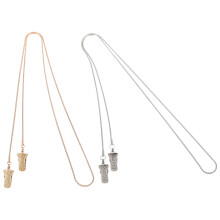 16St Metalen Brillenketting Anti-Verloren Modieus Kleurig Dames