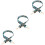 3Pcs Adjustable Wide Strap For Diy Bag Single Shoulder Replacement 5