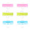 12St Plastic Haarrollers Voor Creatieve Kapsels - Assortie Kleuren 1