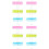 12St Plastic Haarrollers Voor Creatieve Kapsels - Assortie Kleuren 5