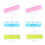 12St Plastic Haarrollers Voor Creatieve Kapsels - Assortie Kleuren 9