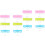 12St Plastic Haarrollers Voor Creatieve Kapsels - Assortie Kleuren 4