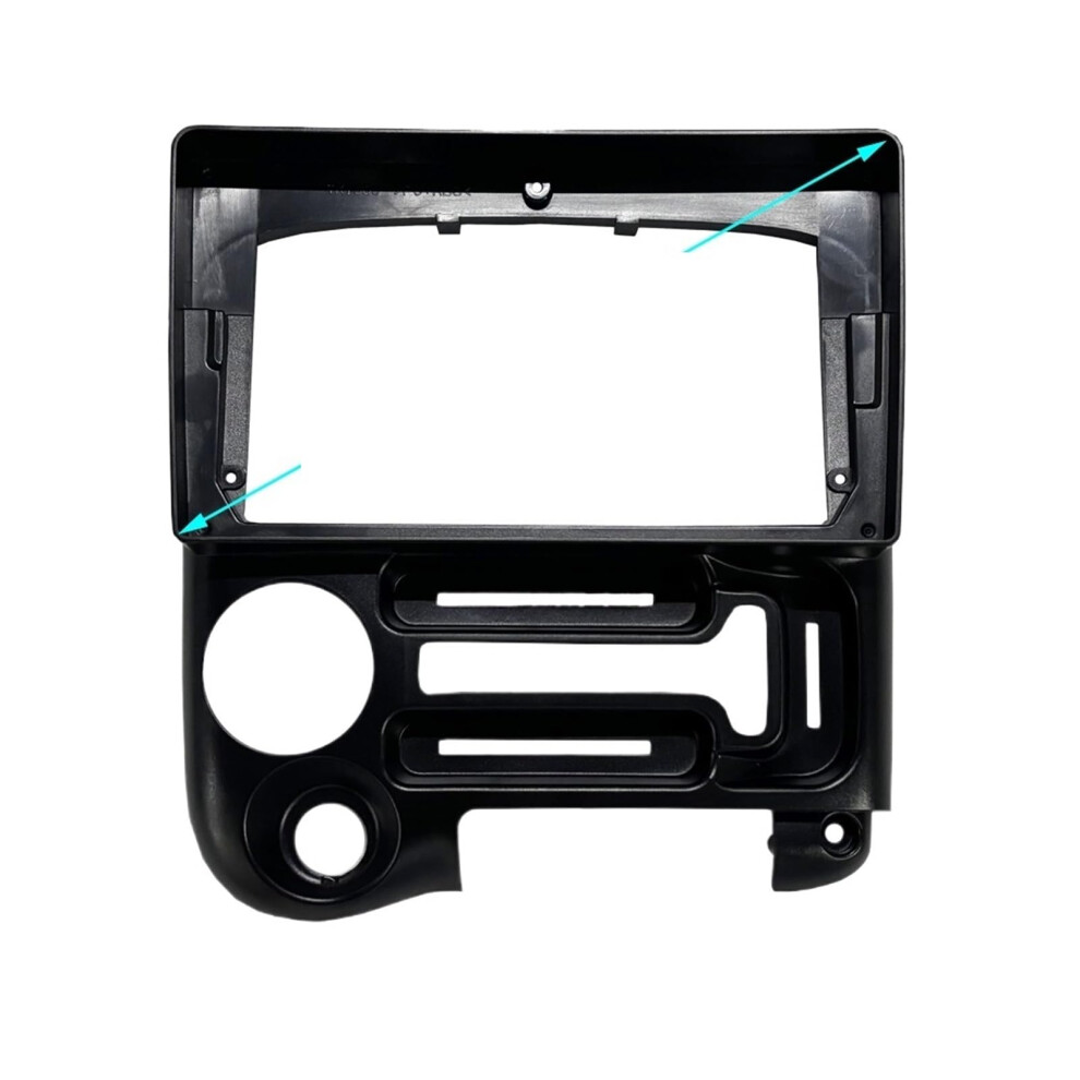 Car Radio Fascia Frame For Hyundai Santro Atos Prime Lhd Abs Stereo Panel Easy Installation 9113335626447