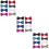 48St Assortiment Strik Haarclips Kunststof Metaal 9