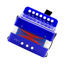 Mini Accordion for Beginners Kids Musical Toy Easy to Learn Lightweight Sturdy Construction