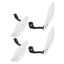 6Paare Weiße Handguards Windschutz Lenker