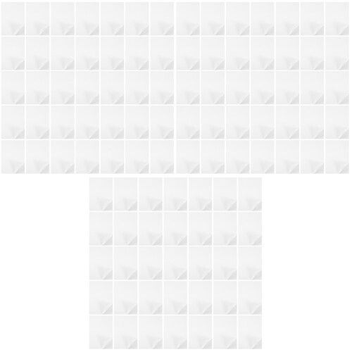 150Stk Einseitige Klebeblätter Weiß Für - Und -Projekte 2