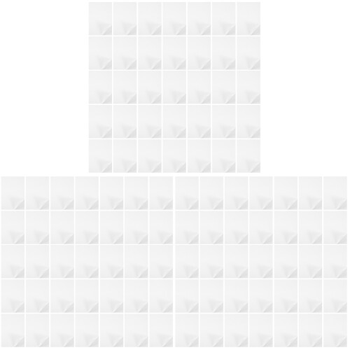 150Stk Einseitige Klebeblätter Weiß Für - Und -Projekte 1