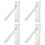 4Pcs Durable Acrylic Singing Bowl Mallet Bowl Accessory 7
