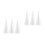 6Pcs White Foam Cones Polystyrene for DIY and Home Decor 4