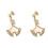 2Stk Goldene Uhrband Anhänger Dekorative Charms Robust 3
